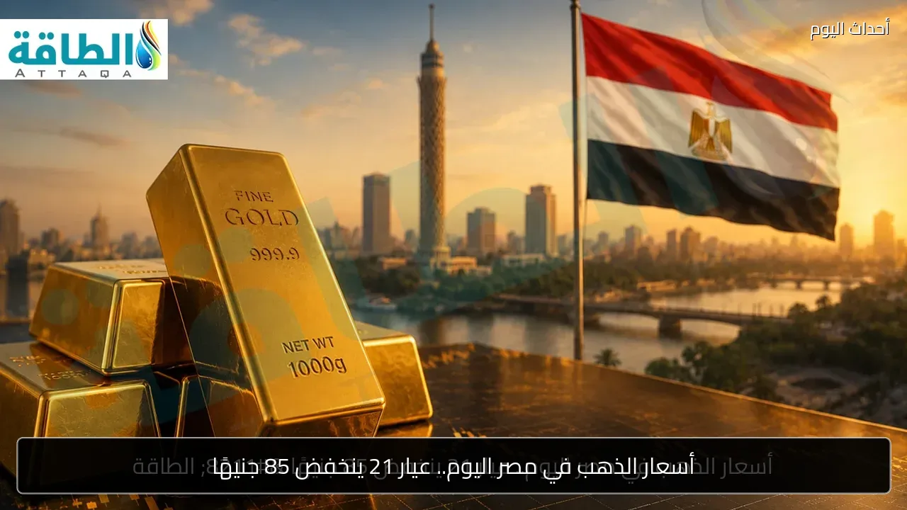 أسعار الذهب في مصر اليوم.. عيار 21 ينخفض 85 جنيهًا