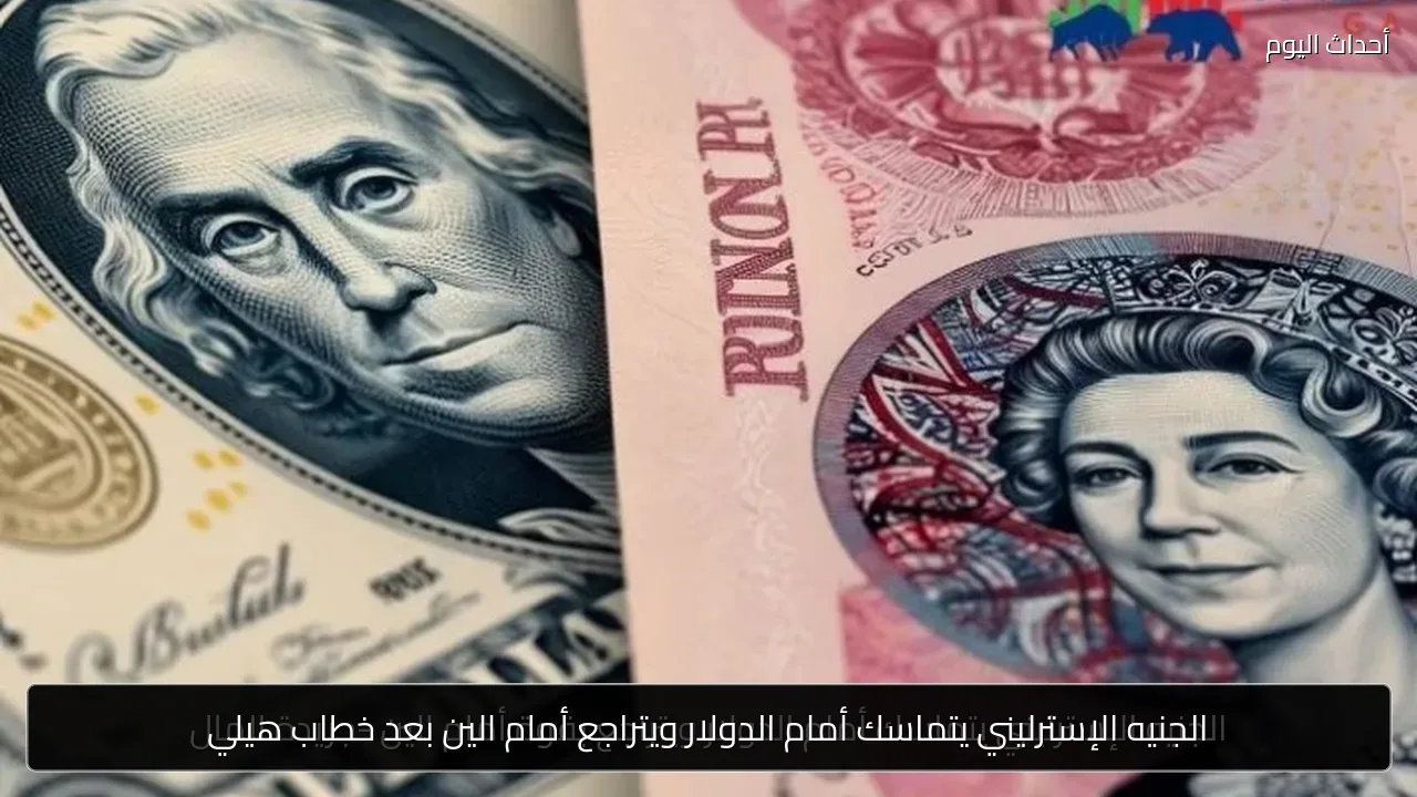 الجنيه الإسترليني يتماسك أمام الدولار ويتراجع أمام الين بعد خطاب هيلي