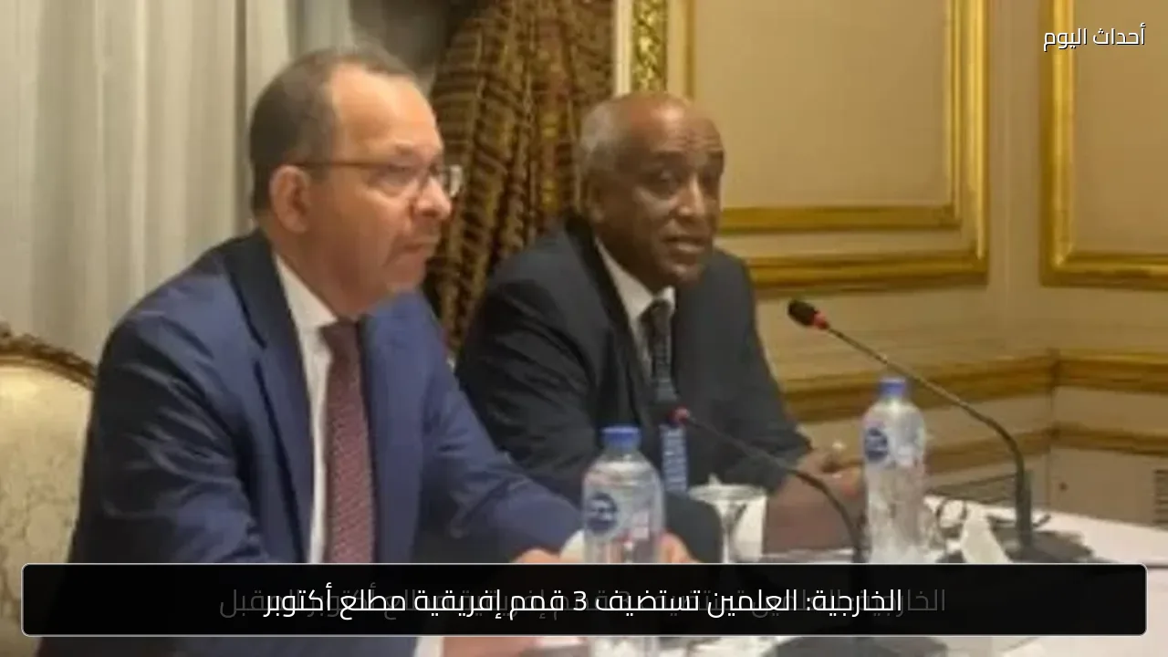 الخارجية: العلمين تستضيف 3 قمم إفريقية مطلع أكتوبر