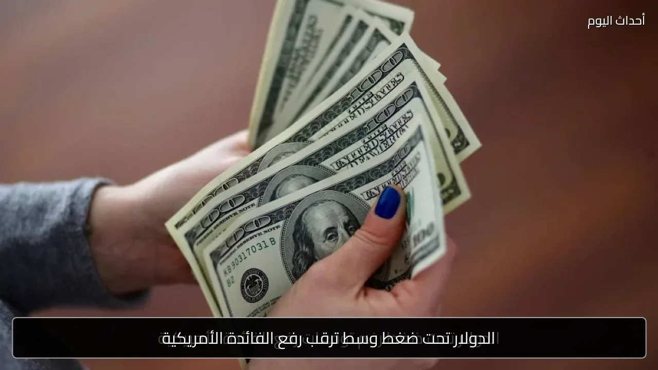 الدولار تحت ضغط وسط ترقب رفع الفائدة الأمريكية