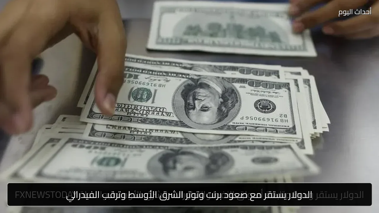الدولار يستقر مع صعود برنت وتوتر الشرق الأوسط وترقب الفيدرالي