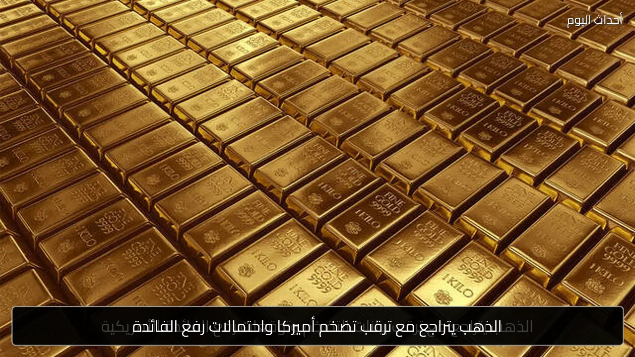 الذهب يتراجع مع ترقب تضخم أميركا واحتمالات رفع الفائدة