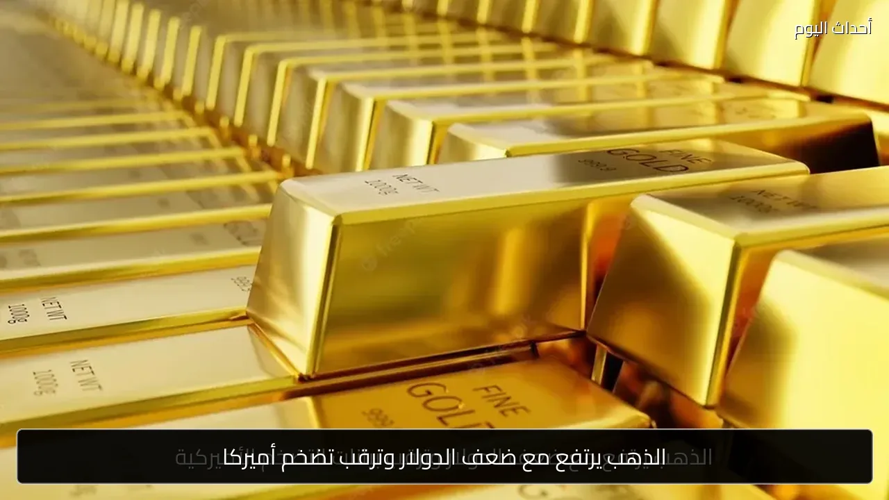 الذهب يرتفع مع ضعف الدولار وترقب تضخم أميركا