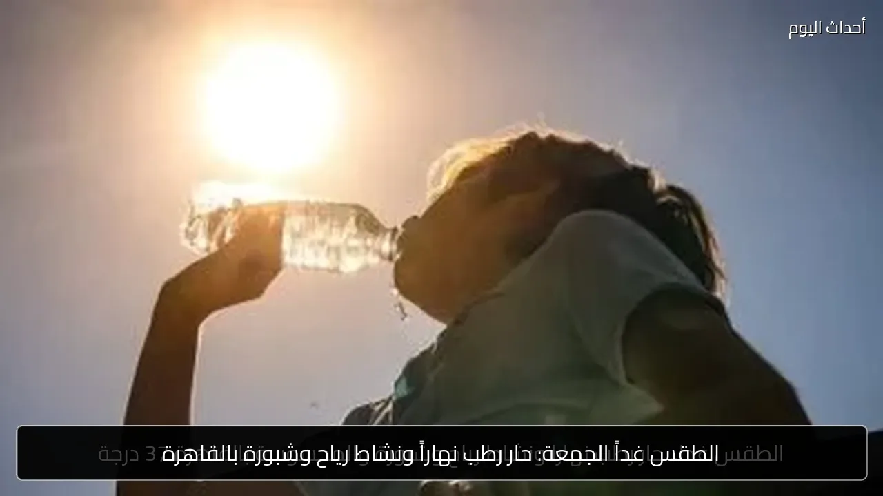 الطقس غداً الجمعة: حار رطب نهاراً ونشاط رياح وشبورة بالقاهرة