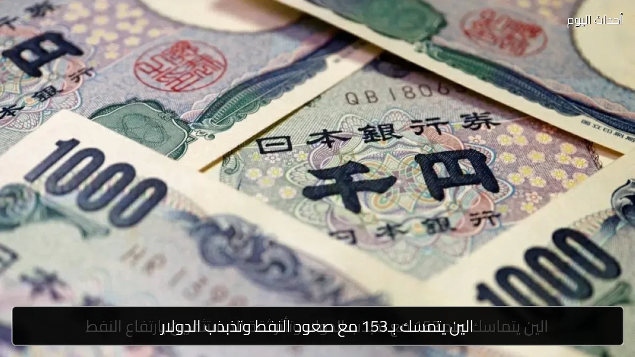 الين يتمسك بـ153 مع صعود النفط وتذبذب الدولار