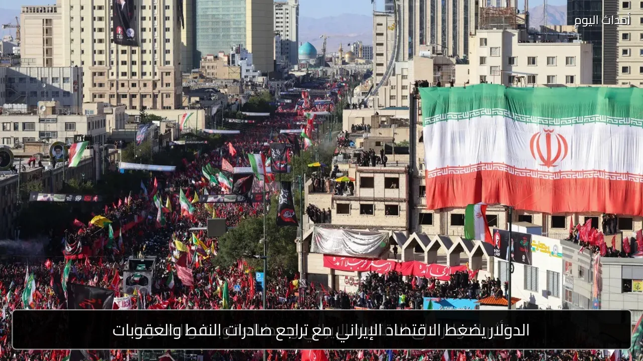الدولار يضغط الاقتصاد الإيراني مع تراجع صادرات النفط والعقوبات