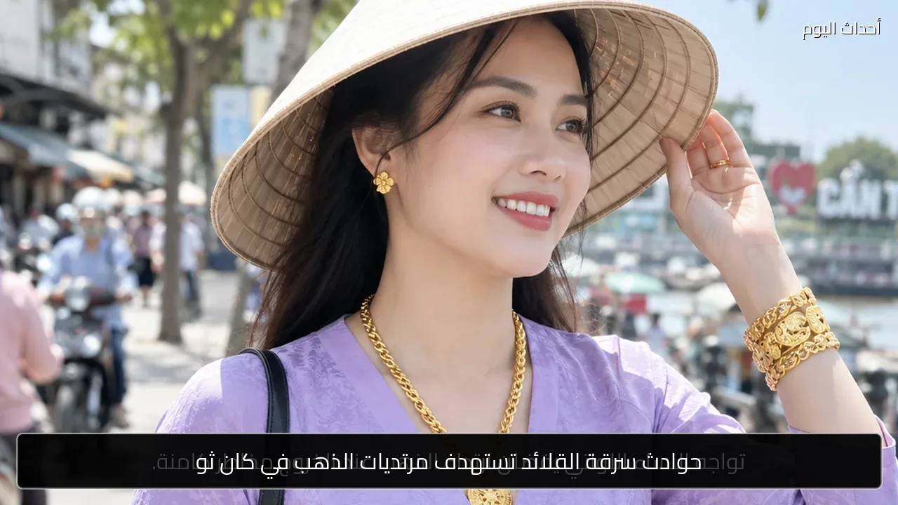 حوادث سرقة القلائد تستهدف مرتديات الذهب في كان ثو