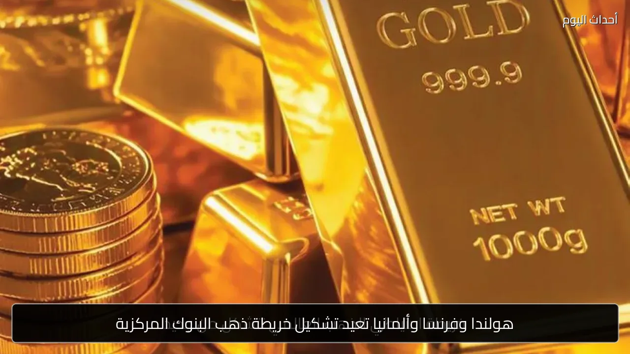 هولندا وفرنسا وألمانيا تعيد تشكيل خريطة ذهب البنوك المركزية