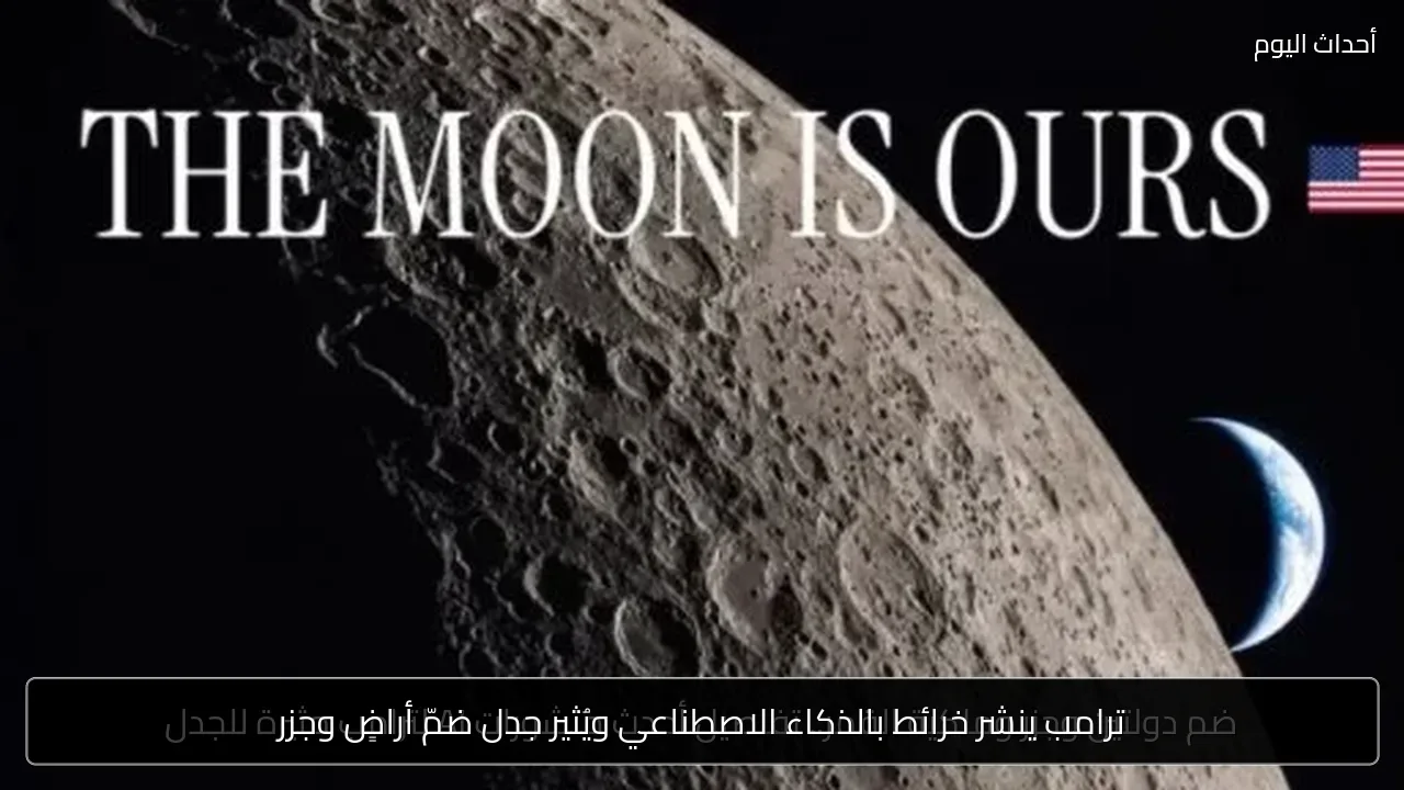 ترامب ينشر خرائط بالذكاء الاصطناعي ويُثير جدل ضمّ أراضٍ وجزر
