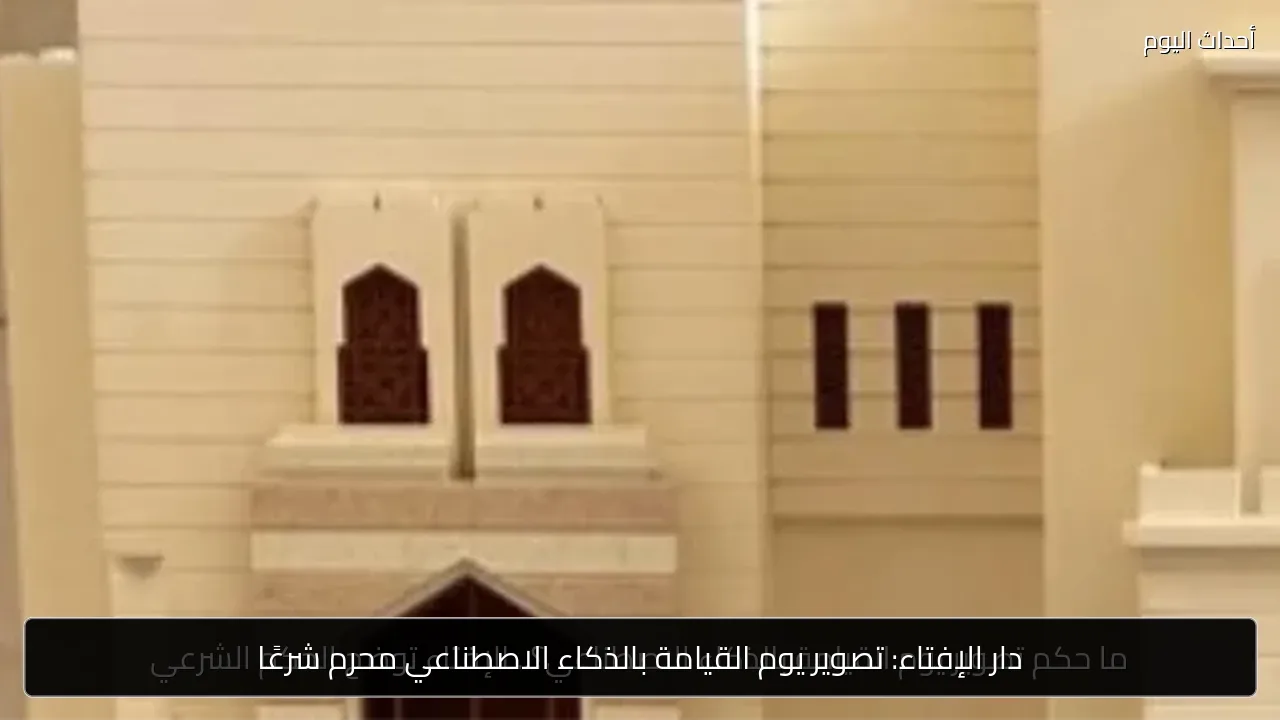 دار الإفتاء: تصوير يوم القيامة بالذكاء الاصطناعي محرم شرعًا