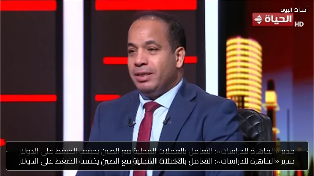 مدير «القاهرة للدراسات»: التعامل بالعملات المحلية مع الصين يخفف الضغط على الدولار