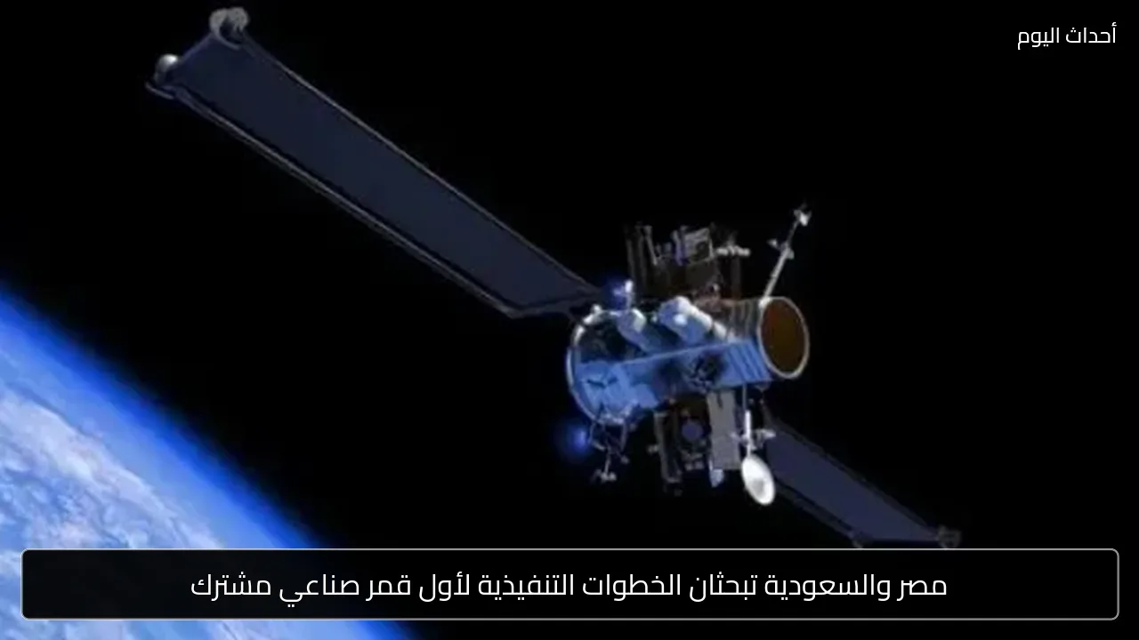 مصر والسعودية تبحثان الخطوات التنفيذية لأول قمر صناعي مشترك