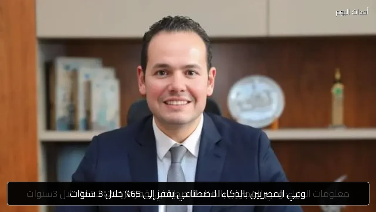 وعي المصريين بالذكاء الاصطناعي يقفز إلى 65% خلال 3 سنوات