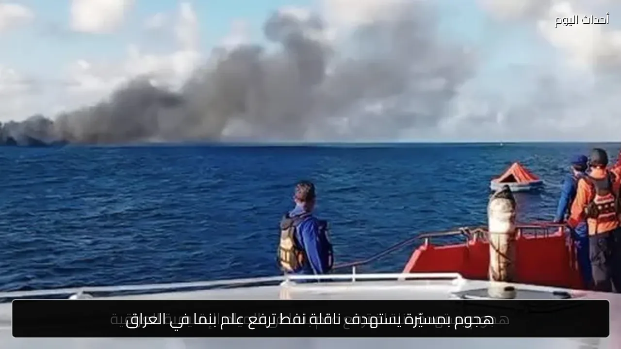 هجوم بمسيّرة يستهدف ناقلة نفط ترفع علم بنما في العراق