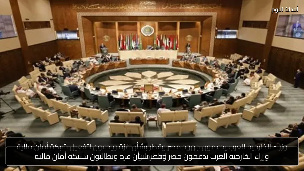 وزراء الخارجية العرب يدعمون مصر وقطر بشأن غزة ويطالبون بشبكة أمان مالية