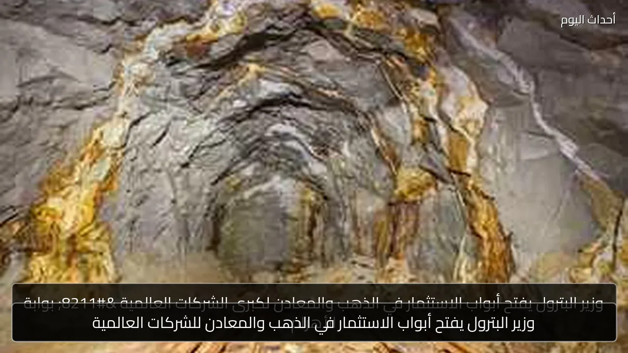 وزير البترول يفتح أبواب الاستثمار في الذهب والمعادن للشركات العالمية