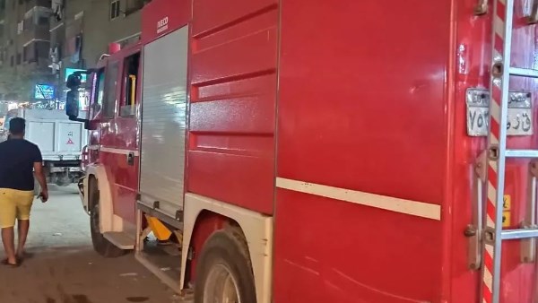 إخماد حريق في مصنع قطن بالقليوبية