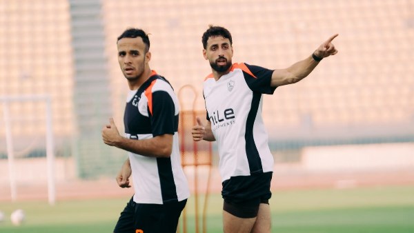 تدريبات الزمالك: تأهيل الدباغ ومنسي وعلاج آدم كايد