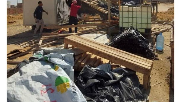 جهاز القاهرة الجديدة يستمر في حملاته الفعالة لإزالة الإشغالات في أحياء بيت الوطن