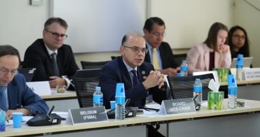 رئيس الرقابة المالية يدعو إلى إنشاء إطار دولي لتحليل المخاطر والتعامل معها بشكل استباقي