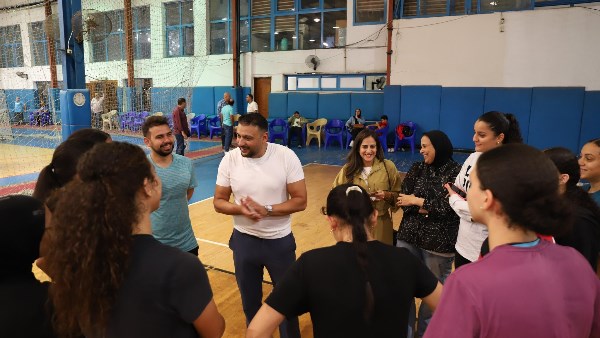 مجلس سموحة يساند فريق السيدات وفريق المرتبط لكرة السلة قبل انطلاق دور الـ16