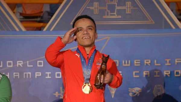 محمد المنياوي يتألق ويحصد ذهبية وزن 59 كجم في بطولة العالم لرفع الأثقال البارالمبية