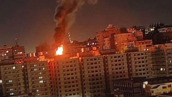نجاح السيطرة على حريق في عقار شرق الإسكندرية بدون إصابات