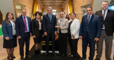 الجناح المصري يحصد جائزة أفضل تصميم في معرض بورصة لندن للسياحة WTM