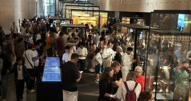 المتحف المصري الكبير يستقطب 18 ألف زائر من المصريين والأجانب اليوم