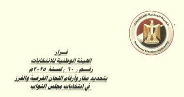 تحديد 10,893 مركزاً للاقتراع والفرز في انتخابات مجلس النواب 2025