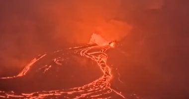 ثوران بركان كيلاويا الأكثر نشاطاً في العالم بعد أسابيع من التحذيرات – فيديو