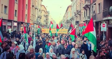 ميلانو تستأنف احتجاجاتها دعماً لفلسطين.. فيديو