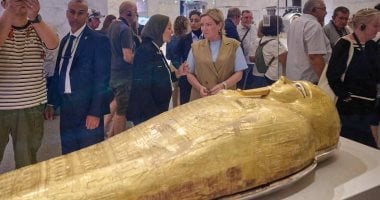 وزيرة الثقافة الروسية تجري زيارة لمتحف الحضارة والكنيسة المعلقة.. صور توثق الزيارة