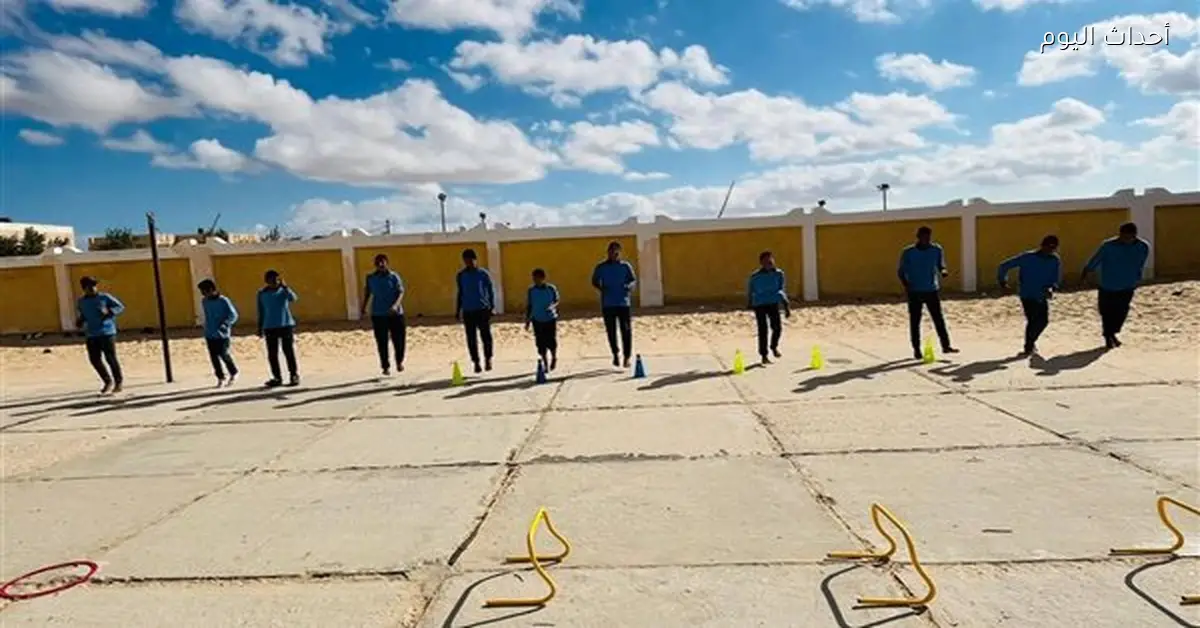 وزارة الشباب تستمر في تنفيذ برنامج أندية النشء بشمال سيناء