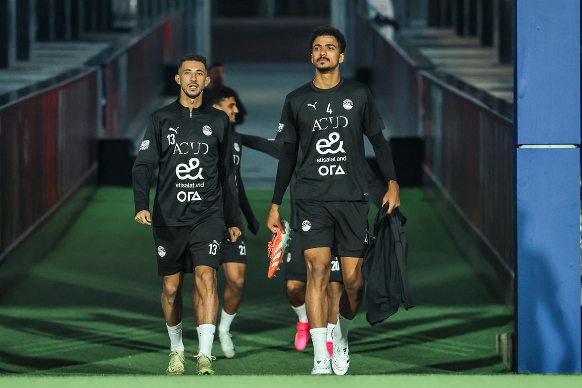 تدريبات منتخب مصر للمشاركة في أمم إفريقيا 2025