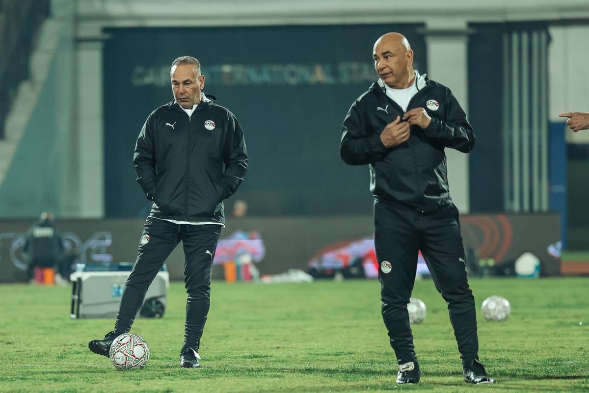 تدريبات منتخب مصر للمشاركة في أمم إفريقيا 2025