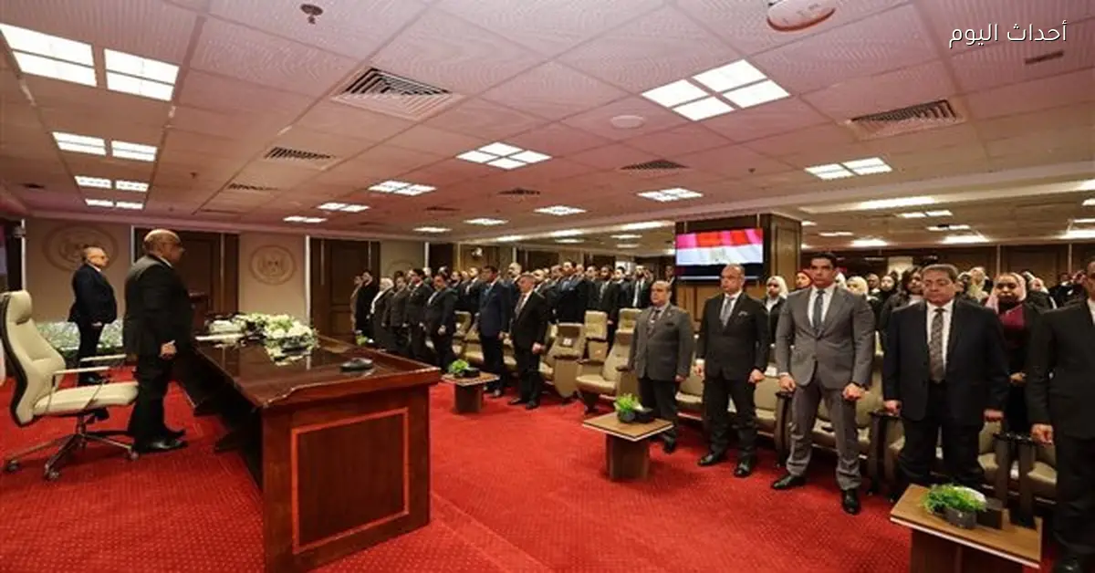 وزير العدل يحضر أداء اليمين للأعضاء الجدد بمصلحة الشهر العقاري