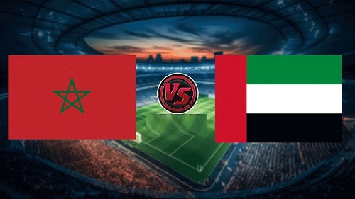 morocco vs uae live