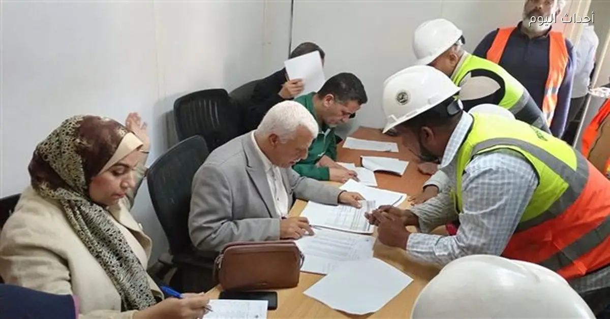 استخراج شهادات مزاولة حرفة للعمالة غير المنتظمة في مترو الإسكندرية