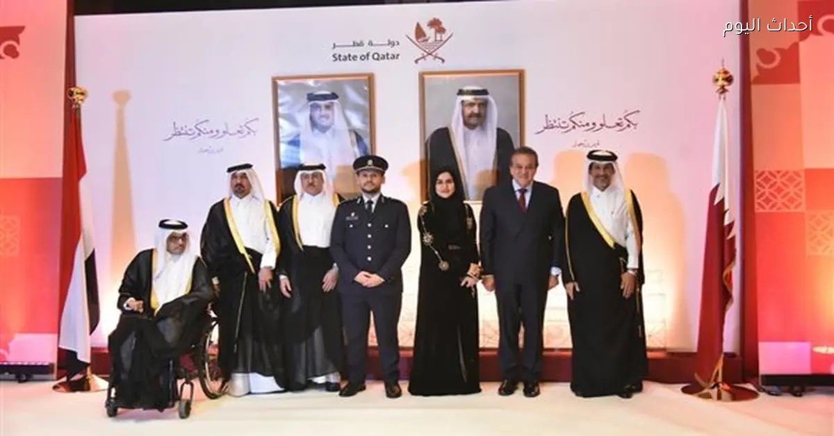 الدكتور خالد عبد الغفار يحضر احتفالات العيد الوطني في قطر