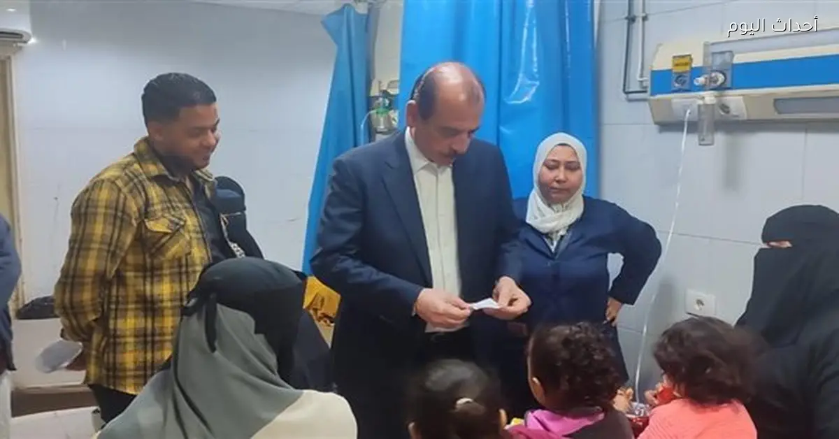نائب وزير الصحة يزور منشآت طبية في الجيزة ويثني على الأطقم الطبية