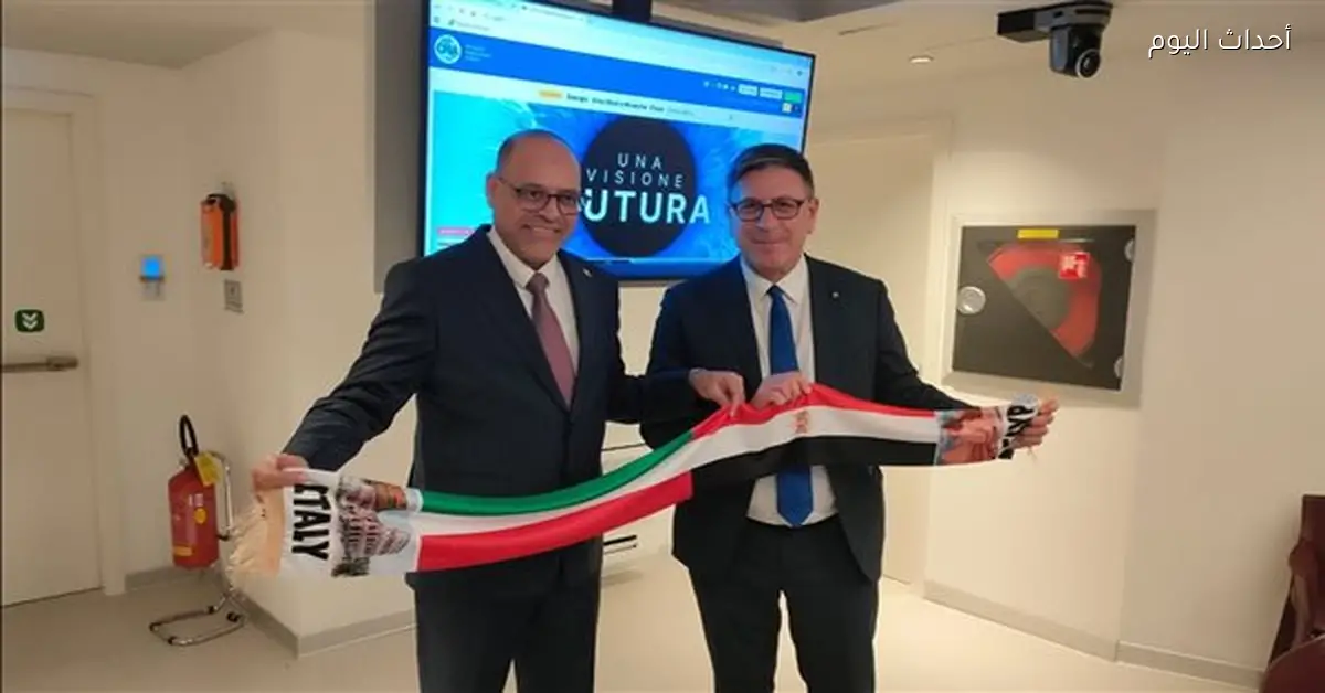 وزير العمل يلتقي رئيس اتحاد الحرف الإيطالي لتعزيز التعاون