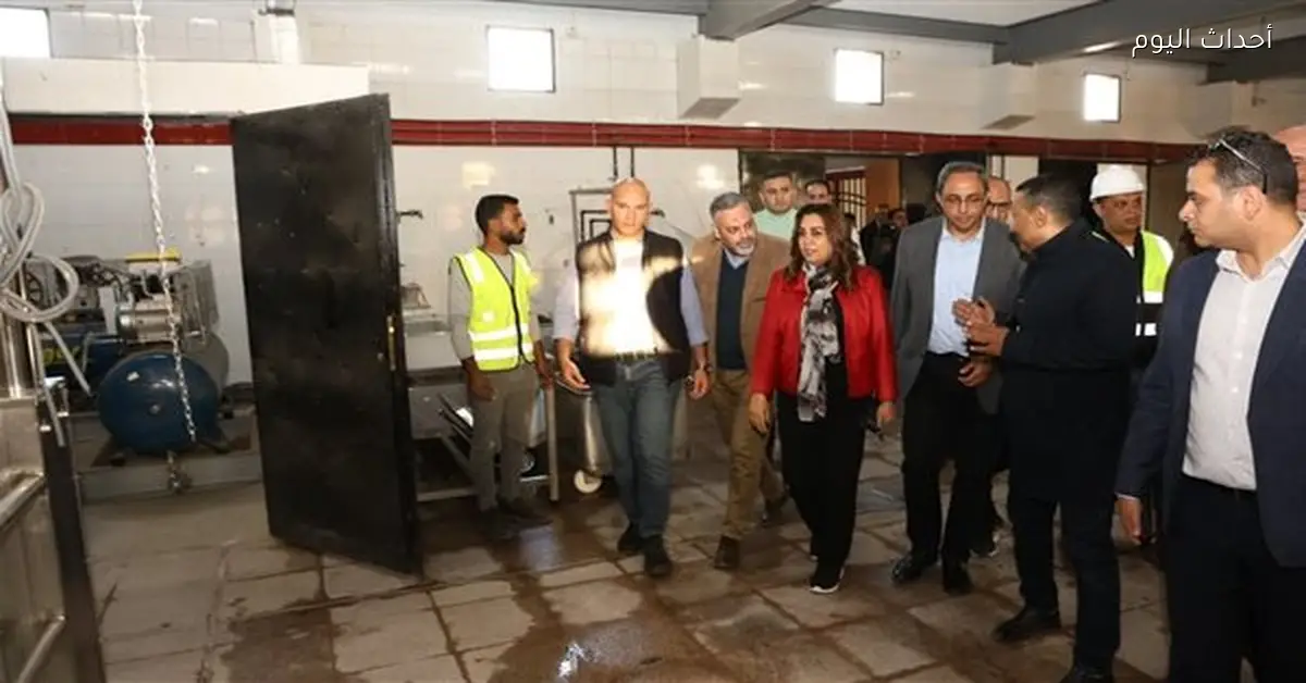 وزيرة التنمية ومحافظ قنا يتفقدان تطوير مجزر الصالحية بتكلفة 29 مليون