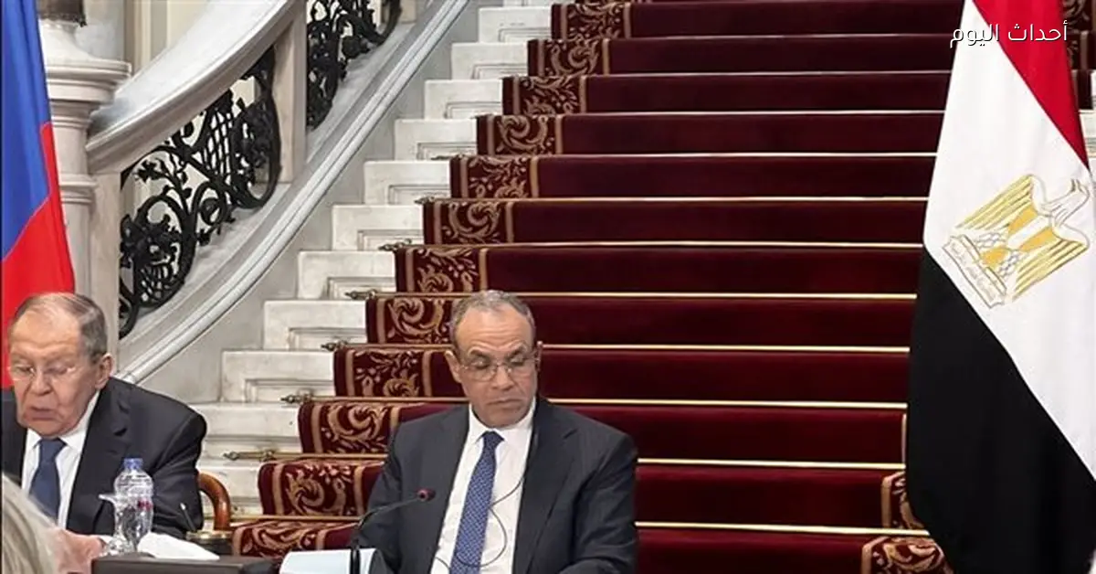 وزير الخارجية المصري يبحث مع نظيره الروسي قضايا غزة وليبيا وسوريا والسودان