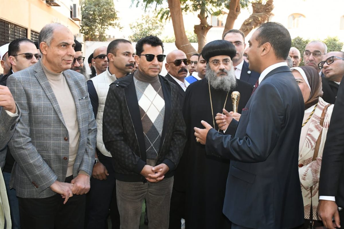 وزير الرياضة ومحافظ المنيا يفتتحان ملتقى التوظيف الخامس بنادي الواي