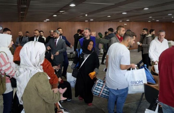 السوريون العائدون من السودان، أحداث اليوم 