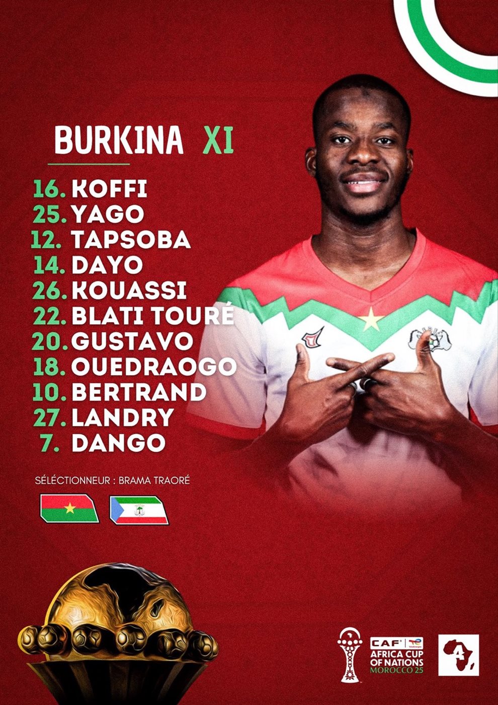 تشكيل بوركينا فاسو