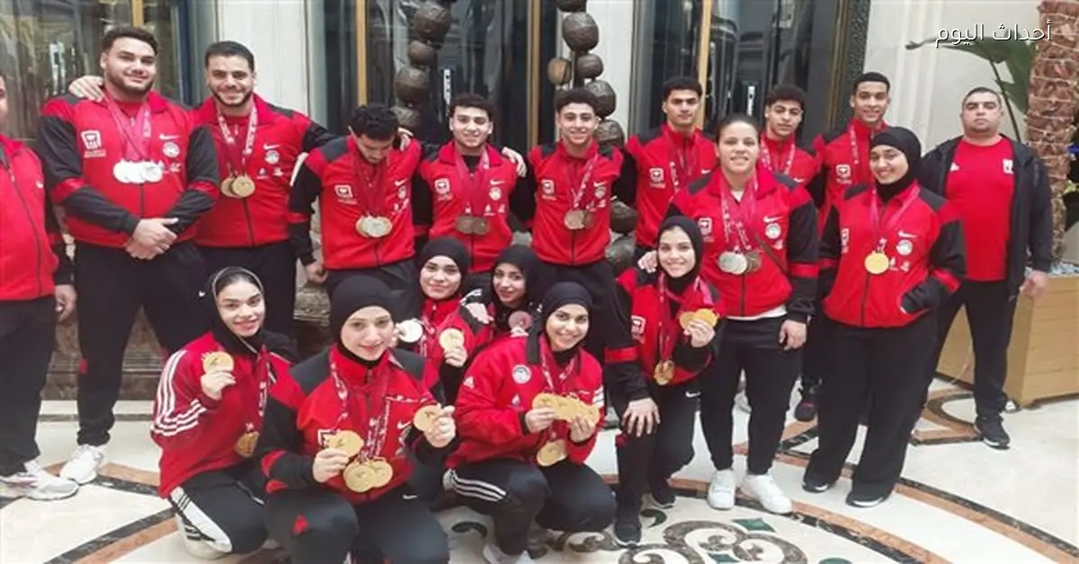 مصر تحقق 102 ميدالية في بطولة رفع الأثقال العربية بالدوحة