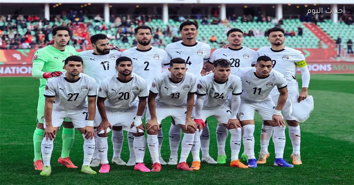لاعب منتخب مصر يترك مباراة أنجولا بسبب الإصابة