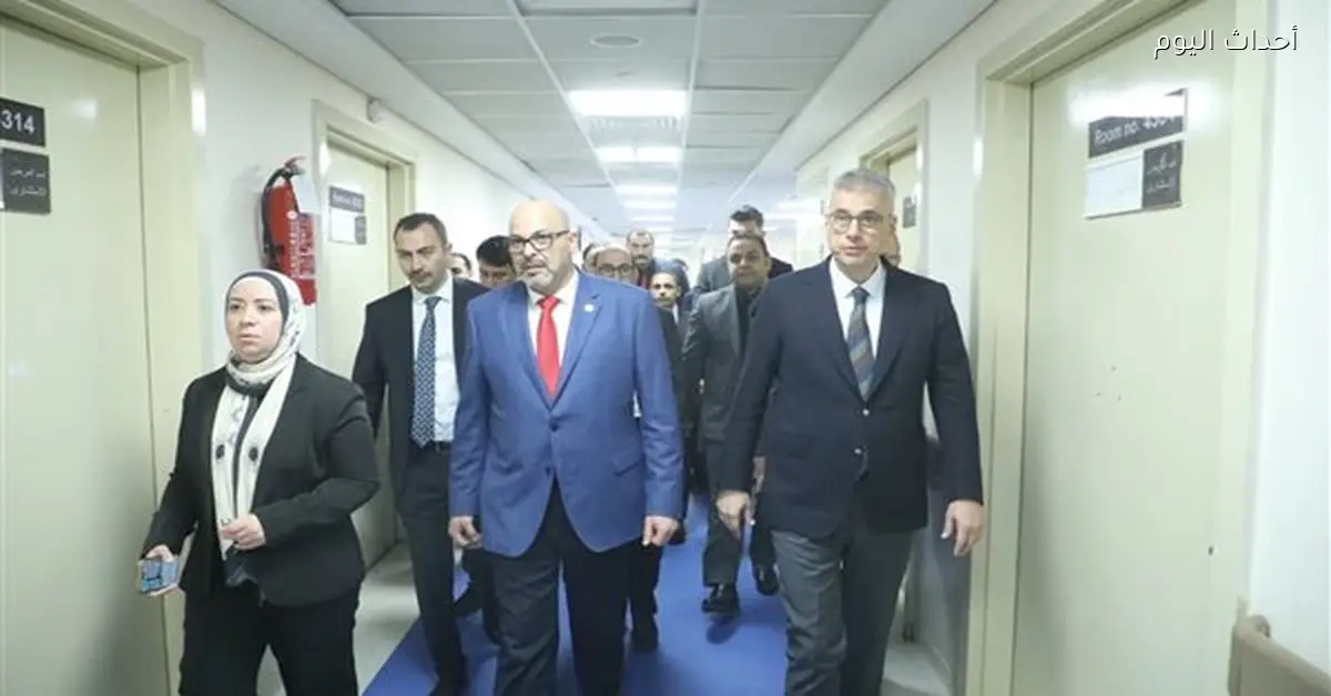 زيارة وزير الصحة التركي لمعهد ناصر للبحوث والعلاج
